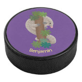 かわいいハッピーパンゴリンアンテーターイラストレーション アイスホッケーパック (3/4)