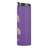 かわいいハッピーパンゴリンアンテーターイラストレーション タンブラー (回転右)