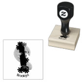 かわいいハッピーパンゴリンアンテーターイラストレーション ラバースタンプ (押印)