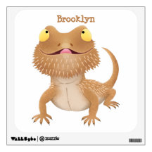 かわいいハッピーヒゲのドラゴントカゲ漫画