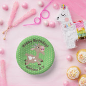 かわいいハッピービリーヤギ漫画イラストレーション ペーパーボウル (パーティー)