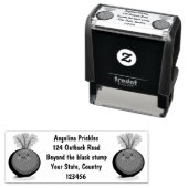 かわいいハッピービーツルートキッチンアニメイラストレーション セルフインキングスタンプ (インサイチュ)