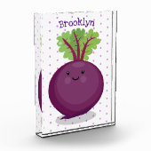 かわいいハッピービーツルートキッチンアニメイラストレーション フォトブロック (左)