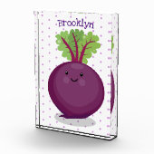 かわいいハッピービーツルートキッチンアニメイラストレーション フォトブロック (右)