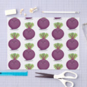 かわいいハッピービーツルートキッチンアニメイラストレーション 薄葉紙 (クラフト)