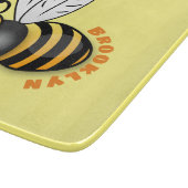 かわいいハッピービー漫画イラストレーション カッティングボード (角)