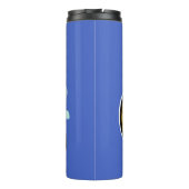 かわいいハッピーピエロのアニメ漫画 タンブラー (裏面)