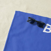 かわいいハッピーピエロのアニメ漫画 ビーチタオル (インサイチュ)