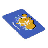 かわいいハッピーピエロのアニメ漫画 マグネット (右側)