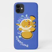 かわいいハッピーピエロのアニメ漫画 Case-Mate iPhoneケース (裏面)