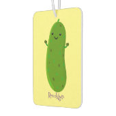 かわいいハッピーピックアニメイラストレーション カーエアーフレッシュナー (左)