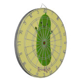 かわいいハッピーピックアニメイラストレーション ダーツボード (正面左)