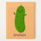 かわいいハッピーピックアニメイラストレーション プランナー手帳 (裏面)