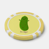 かわいいハッピーピックアニメイラストレーション ポーカーチップ (シングル)