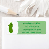 かわいいハッピーピックアニメイラストレーション ラベル (インサイチュ)