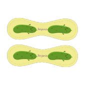 かわいいハッピーピックアニメイラストレーション 野球ボール (パネル)