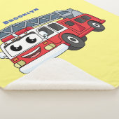 かわいいハッピーファイアーエンジンアニメ シェルパブランケット (3/4)