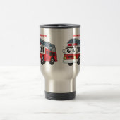 かわいいハッピーファイアーエンジンアニメ トラベルマグ (中央)