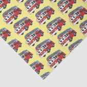 かわいいハッピーファイアーエンジンアニメ 薄葉紙 (詳細)