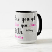 かわいいハッピーファイブ誕生日 マグカップ (正面右)