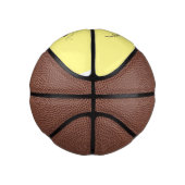 かわいいハッピーブラウンアルパカ漫画 ミニバスケットボール (右)