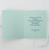 かわいいハッピーホリデーズクリスマス カード (内部)