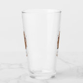 かわいいハッピーポテトジャンプのロープ漫画 タンブラーグラス (左)