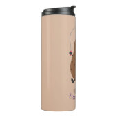 かわいいハッピーポテトジャンプのロープ漫画 タンブラー (回転左)