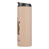 かわいいハッピーポテトジャンプのロープ漫画 タンブラー (回転右)