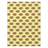 かわいいハッピーポテトジャンプのロープ漫画 テーブルクロス (正面)