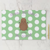 かわいいハッピーポテトジャンプのロープ漫画 ペーパーパッド