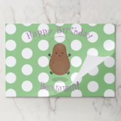 かわいいハッピーポテトジャンプのロープ漫画 ペーパーパッド