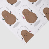 かわいいハッピーポテトジャンプのロープ漫画 薄葉紙 (詳細)