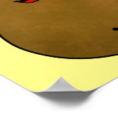 かわいいハッピーポテト ポスター (角)