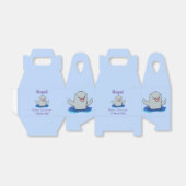 かわいいハッピーポルノの漫画イラストレーション フェイバーボックス (折り畳みなし)