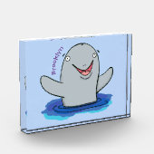 かわいいハッピーポルノの漫画イラストレーション フォトブロック (左)