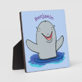 かわいいハッピーポルノの漫画イラストレーション フォトプラーク (正面)