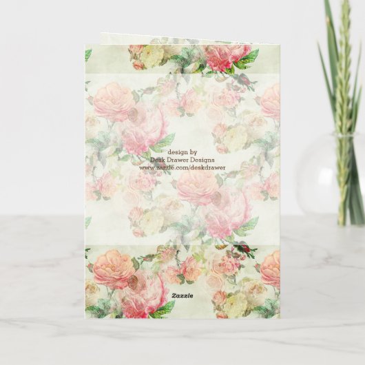 かわいいハッピーマザーズと父親の日と犬の写真 カード (裏面)