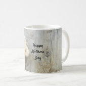 かわいいハッピーマザーズの日テディベア コーヒーマグカップ (正面右)