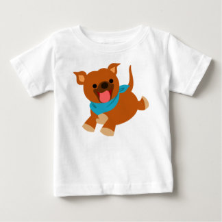 かわいいハッピーマンガスタフィーベビーTシャツ ベビーTシャツ