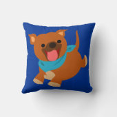 かわいいハッピーマンガスタフィー装飾用クッション クッション (裏面)