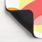 かわいいハッピーマンガフィッシュマウスパッド マウスパッド (コーナー)