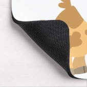 かわいいハッピーマンガヤギマウスパッド マウスパッド (コーナー)