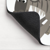 かわいいハッピーマンガワイルドベーストマウスパッド マウスパッド (コーナー)