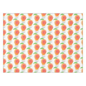 かわいいハッピーマンゴー漫画イラストレーション テーブルクロス (正面(横))