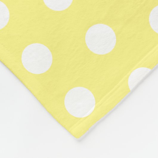 かわいいハッピーマンゴー黄色の漫画イラストレーション フリースブランケット (角)