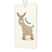 かわいいハッピーミニチュアロバ漫画イラストレーション カーエアーフレッシュナー (左)