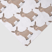 かわいいハッピーミニチュアロバ漫画イラストレーション 薄葉紙 (詳細)