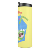 かわいいハッピーミルクパックキャラクター漫画 タンブラー (回転右)