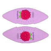 かわいいハッピーラズベリー漫画イラストレーション アメリカンフットボール (パネル)